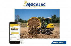 Telematiklösung MyMecalac Connected Services ©Mecalac