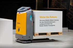 Die Zukunft der Intralogistik: Jungheinrich stellt auf der LogiMAT neue Mobile Robot-Lösung für den Niederhubeinsatz vor