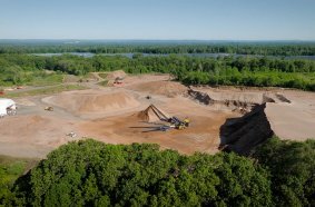 Sand, Kies – und Frauenpower