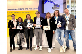 Das Team von LECTURA & Vuframe auf der bauma 2025