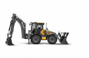 Mecalac enthüllt den Revo990: Der erste Baggerlader der Welt mit drehbarer Kabine!