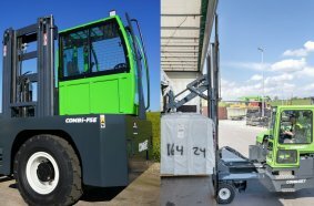 Combilift stellt auf der Ligna 2025 zwei bahnbrechende Lösungen für den Holzumschlag vor