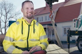 PALFINGER eDRIVE: Lautlos und elektrisch in schwedischen Wäldern