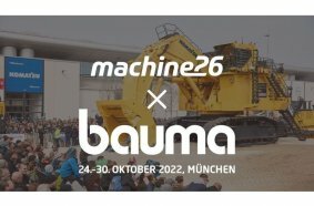 Machine26 zum ersten Mal Aussteller auf der bauma