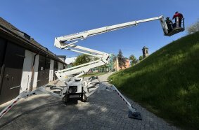 Modernste Technik trifft auf Geschichte – RUTHMANN BLUELIFT SA 22 auf der Festung Königstein