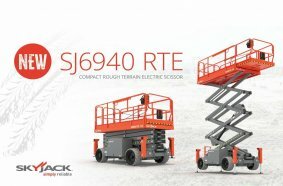 Vorhang auf für die SJ6940 RTE: Skyjacks größte Elektro-Geländescherenbühne kommt auf den Markt
