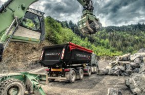 3-Achs Vollaluminium Segmentmulde