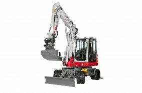 Mobilbagger TB370W mit Tiltrotator