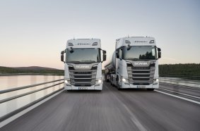 Scania stellt neuen Antriebsstrang zusammen mit großangelegten Neuerungen vor.