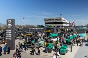 Auf der Bauma 2025 präsentierte sich die Wirtgen Group mit 45 Weltpremieren und Innovationen als zuverlässiger Partner für ihre Kunden.
