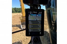 Das Touchpad wurde darauf ausgerichtet, Arbeitswerkzeuge für den Fahrer einfach zu erkennen und auszuwählen