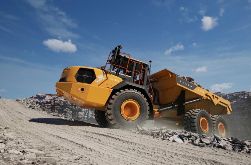 Rohstoffgewinnung auf neuem Level: Volvo CE auf der Steinexpo 2026