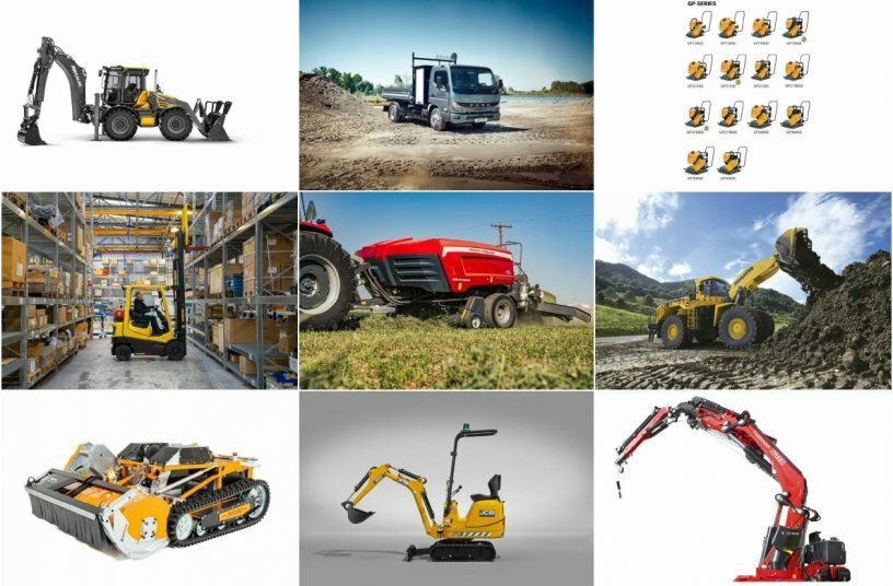 Produktneuheiten im Februar: Teil 2 (Komatsu-Lader, JCB-Bagger, Hyster-Gabelstapler und mehr)