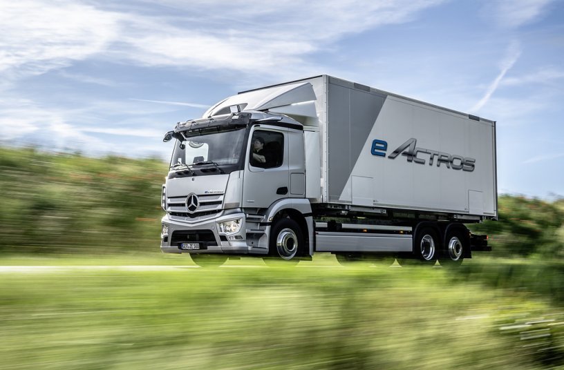 E Lkw Ab Sofort In Serie Produktionsstart Des Batterieelektrisch