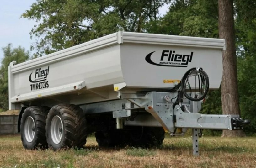 Fliegl TMK 200 S Jumbo: Mehr Stabilität für den Schwerguteinsatz