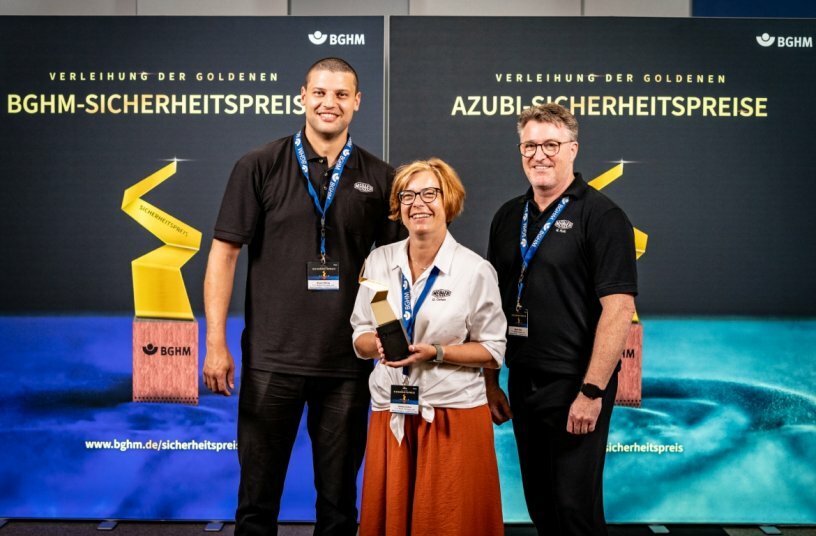 Goldener BGHM-Sicherheitspreis 2026 für MEILLER Kipper