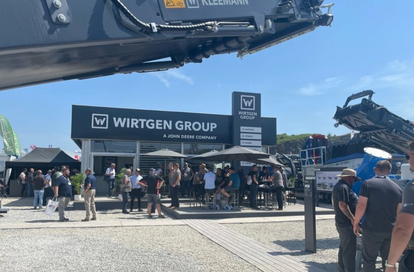 Wirtgen Group begeistert auf der Hillhead UK 2026
