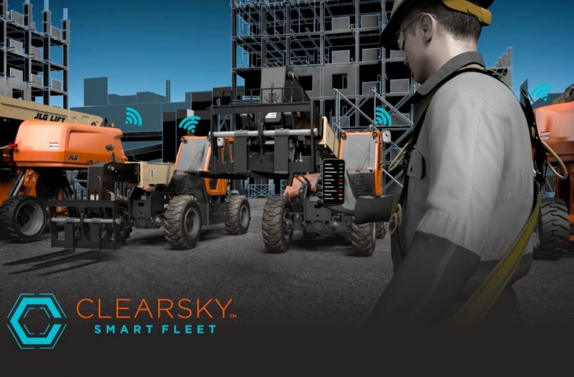 Serienmäßig vernetzt: JLG® ClearSky Smart Fleet™ Hardware im Vermietalltag