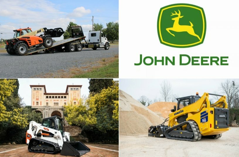 Produktneuheiten im Mai (Bobcat Kompaktlader, John Deere Mäher, JLG Sattelanhänger und mehr)