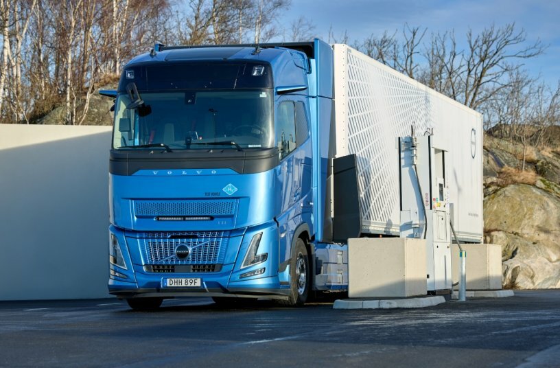 Wasserstoff-Innovationen bei Volvo Trucks auf der IAA Transportation 2026