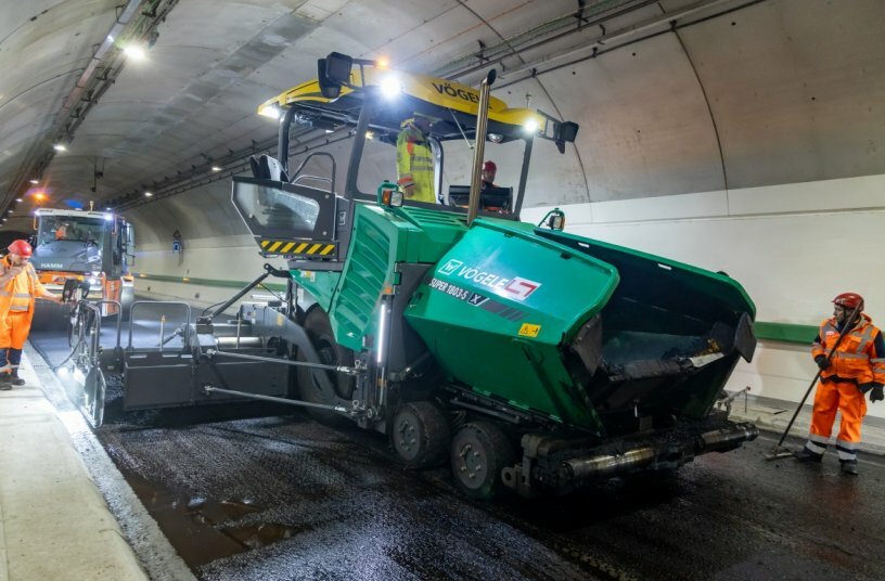 Neuer Radfertiger bewährt sich im Mont-Blanc-Tunnel