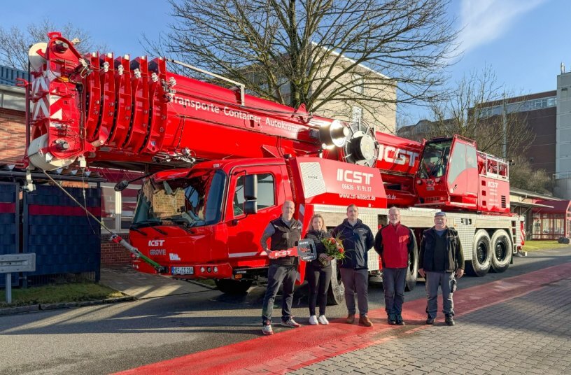 CST Transporte GmbH übernimmt neuen Grove GMK5200‑1