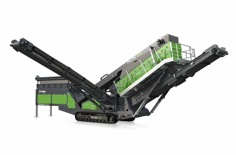 EvoQuip erweitert sein Sortiment an Neigungssieben um das Modell Falcon 1630