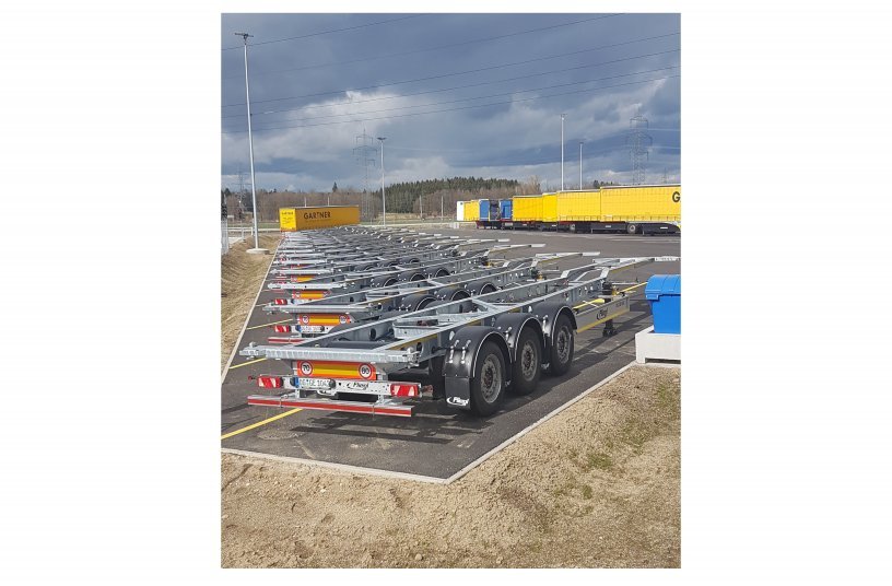 Gartner KG bestellt 120 Containerchassis <br> Image source: Fliegl Fahrzeugbau