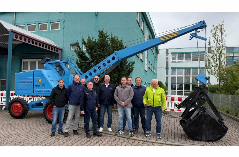 Spezialistentreffen in Sachen Baumaschinen: FSP bei Hydrema 