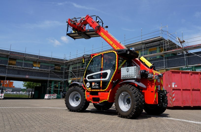 Merlo Multitool für die Feuerwehr