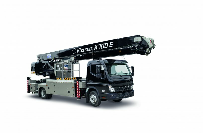K700 E: der erste akkubetriebene Autokran von Klaas