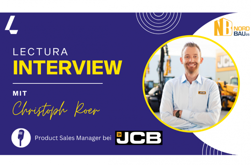 Videointerview: Christoph Roer, JCB über die NordBau 2025