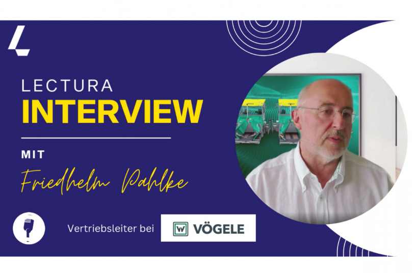 Videointerview: Friedhelm Pahlke, Vögele (Wirtgen Group) über die NordBau 2025 