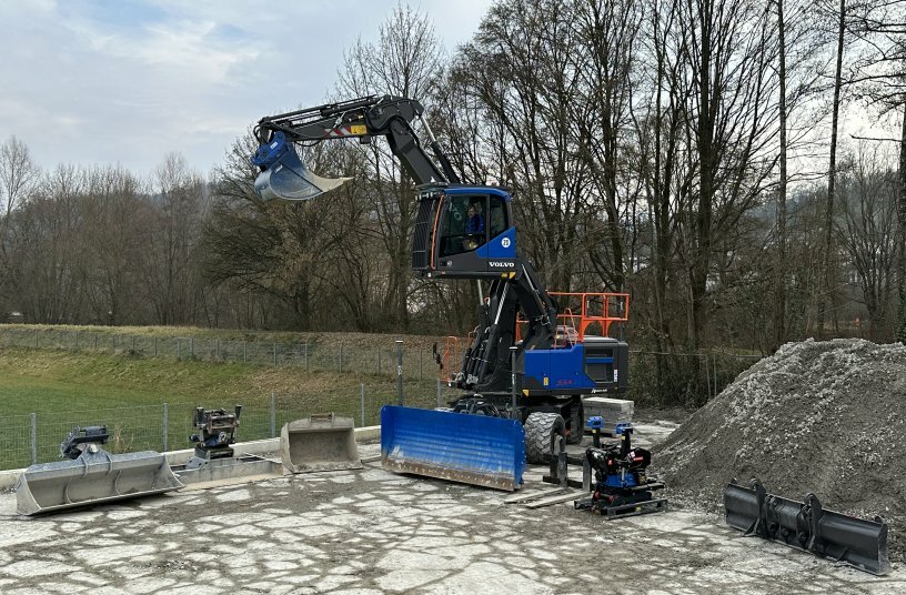 Pioniergeist in der Ausbildung: Mit einer einzigartigen Volvo-Maschine in die Zukunft