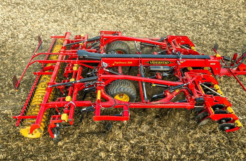 Väderstad introduces prescription map tillage and E-Services for TopDown and Opus 