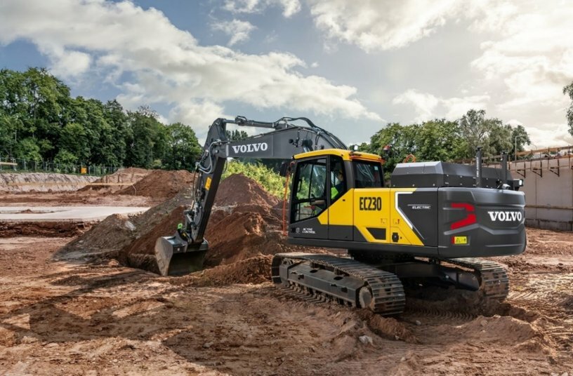 Volvo CE führt den mittelgroßen EC230 Electric in Deutschland ein