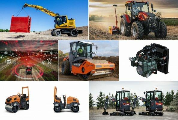 Produktneuheiten im September: Teil 1 (Hamm Walzen, Bobcat Bagger, CASE IH Traktoren und mehr)