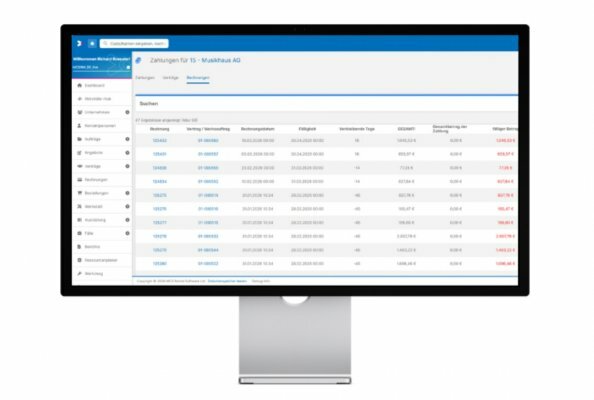 MCS Rental Software optimiert Zahlungs- und Rechnungsprozesse in RM Web