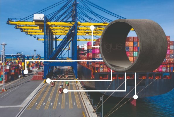 Speziell für Anwendungen mit hohen dynamischen Kräften wie in Hebezeugen bietet der neue Werkstoff igutex TX3 eine noch höhere Laufleistung.