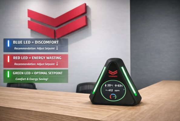 Pilotprojekt zur Überwachung von Energie und Komfort bei Yanmar in Almere