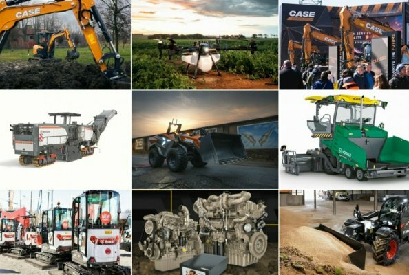 Produktneuheiten im April: Teil 1 (Vögele Asphaltfertiger, Wirtgen Fräsmaschinen, Bobcat Teleskopstapler und mehr)