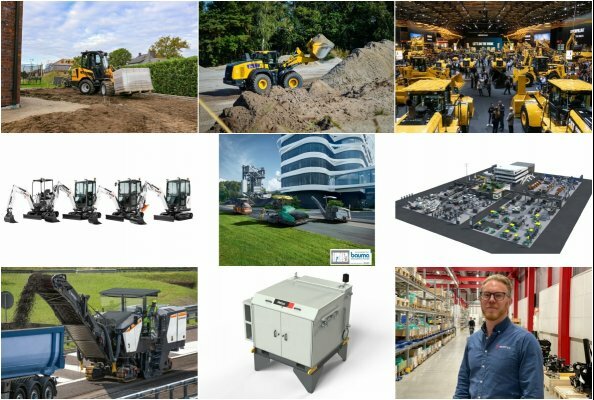 Produktneuheiten im Februar: Teil 1 (Wirtgen Fertiger, Bobcat Bagger, Rototilt Tiltrotoren und mehr)