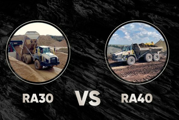 Die knickgelenkten Dumper von Rokbak sind für den Langstreckeneinsatz gebaut.