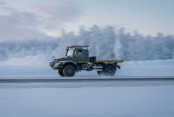 Wintertesting Mercedes-Benz Trucks Januar 2026