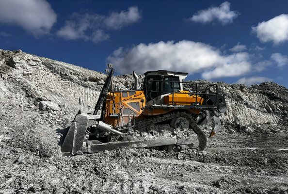 Die PR 766 erweist sich als starker Partner für die Gewinnungsindustrie.