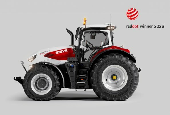 STEYR-Design erneut ausgezeichnet Cervus CVT Gewinnt Red Dot Award