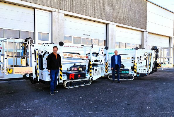 W. Reitinger GmbH platziert neuen Hersteller in der Raupenbühnen-Flotte mit 4 Maschinen der neuen 20 m R20DA von IMER Access