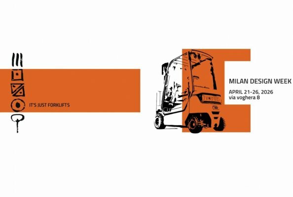 It’s Just Forklifts – Toyota Material Handling auf der Milan Design Week 2026