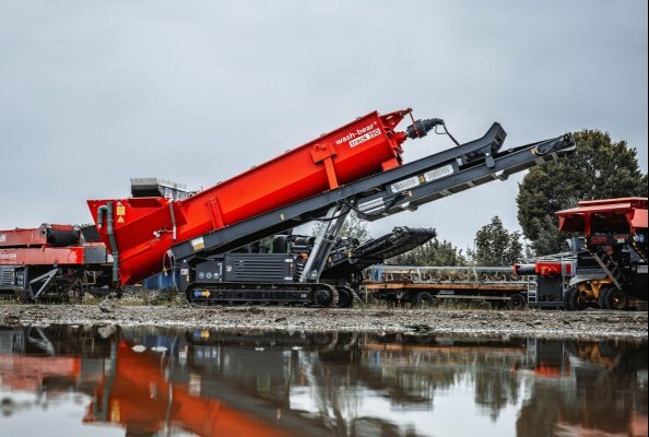 Der wash-bear®-track 190 ist aktuell das Spitzenmodell der innovativen Leichtstoffabscheider.