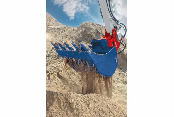 Mit den Sortierlöffeln der HS-Serie von Lehnhoff gelingt Separierung spielend einfach und präzise.